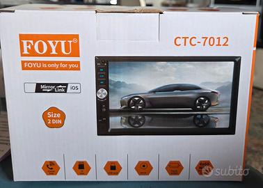 Tv radio mp5 con usb per auto