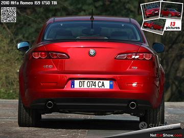 Paraurto post. e terminali scarico alfa 159 TBI