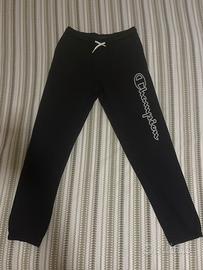 tuta champion nera 9/10 anni