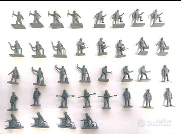 Lotto 36 Soldatini Airfix Personale Luftwaffe WWII