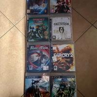 8 Videogiochi per PlayStation 3 PS3