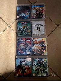8 Videogiochi per PlayStation 3 PS3