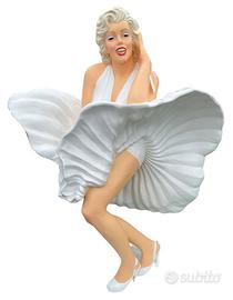 Statua Scultura Marilyn Monroe in Resina