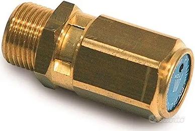 Valvola di sicurezza tarata e bloccata compressore