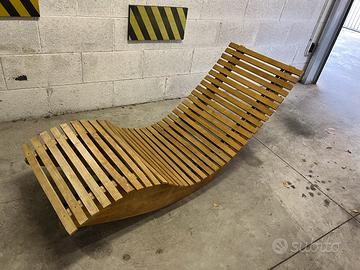 Lettino prendisole dondolo