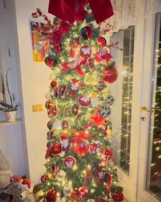 Albero di Natale slim 210 cm