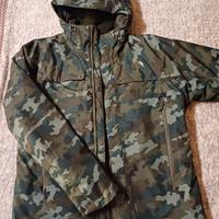 Giacca North Face mimetico camouflage tg. M