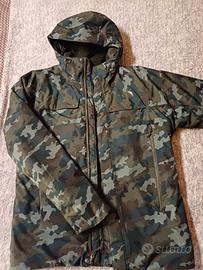 Giacca North Face mimetico camouflage tg. M