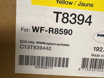 Inchiostro giallo per Epson RIPS R-8590 T8394