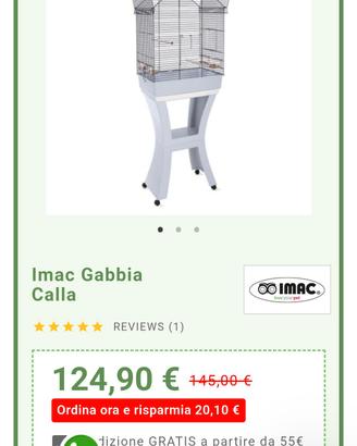 gabbia iMac x pappagalli 