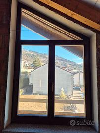 Finestra doppia apertura