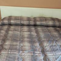 Letto contenitore più materasso matrimoniale