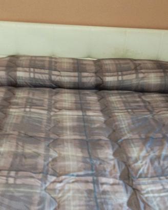 Letto contenitore più materasso matrimoniale