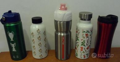 Borracce termiche NUOVE mai usate-5 pezzi
