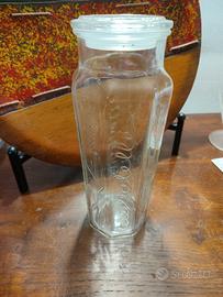 contenitore vetro vintage Porta oasta