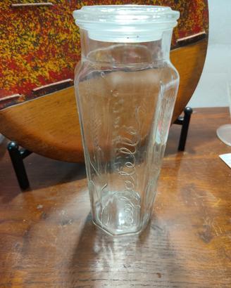 contenitore vetro vintage Porta oasta