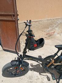 bici argento bmax XL 