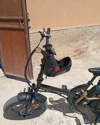 bici argento bmax XL 