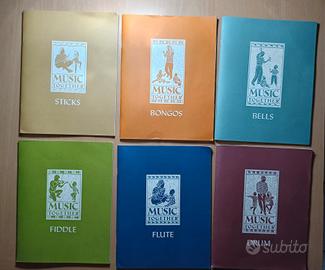6 libri con CD musicali music togheter 