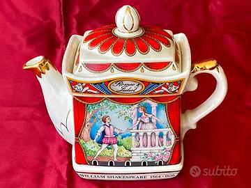 Teiera Sadler England Romeo&Giulietta di Shakespea