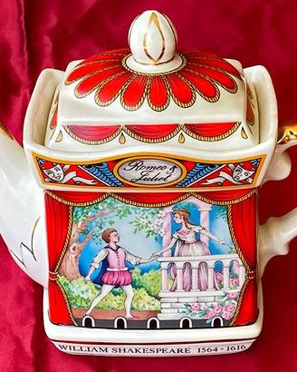 Teiera Sadler England Romeo&Giulietta di Shakespea