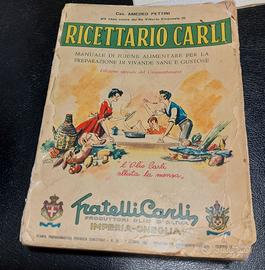 Ricettario Carli 1960