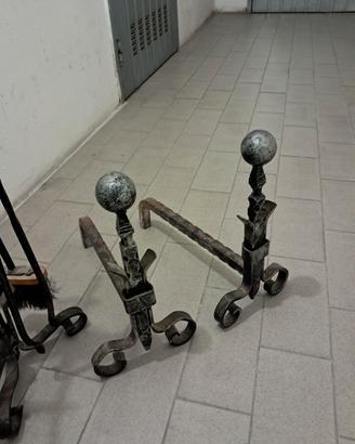 Alari e accessori per camino