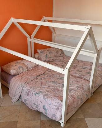 Letti Montessori per bambini a forma di casa