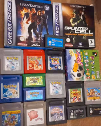 Game Boy Pokemon Blu Zaffiro Silver Rosso Verde