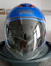 Casco per adulti con doppia visiera