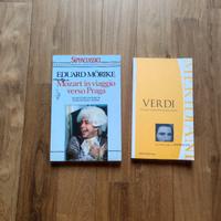 Set 2 libri: Mozart e Verdi