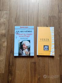 Set 2 libri: Mozart e Verdi