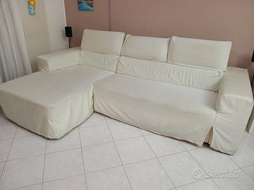Divano letto con chaise longue