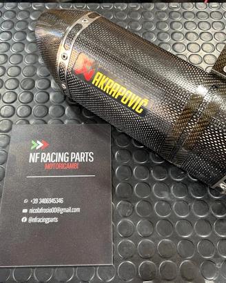 Akrapovic Kawasaki Z1000 2017-2020 Carbon Dual sin
