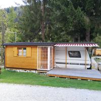 Roulotte Dethleffs Ex 760ER preingresso in legno