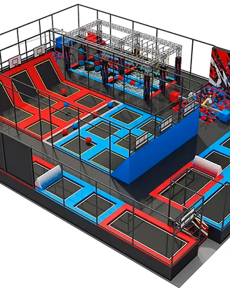 Trampoline Park su misura 100%  Fabbrica Italiana