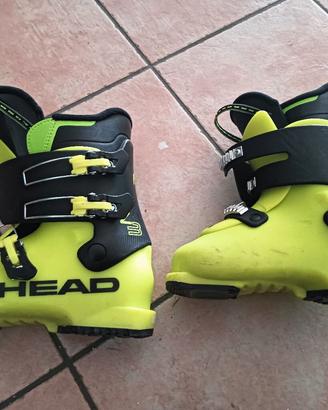 scarponi sci  bambino donna head