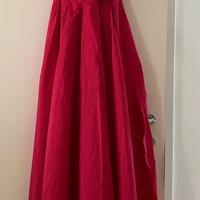 Abito donna lungo colore rosso 