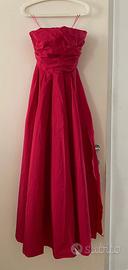Abito donna lungo colore rosso 