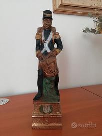 Decanter bottiglia soldato napoleonico vintage