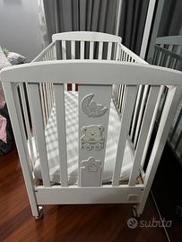 Culla italbaby Teddy + materasso