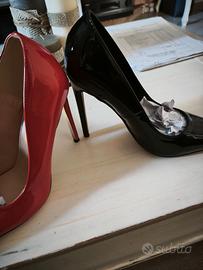 Scarpe décolleté tacco a spillo 11 cm