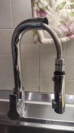 Miscelatore lavello con doccetta estraibile cromo
