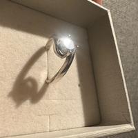 Anello argento e zircone