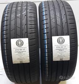2 GOMME 215 55 17 HANKOOK A52506