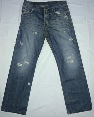 The Ninth ripped blue denim jeans-vintage size 33