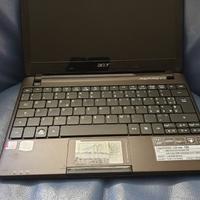 Notebook acer aspire one 722