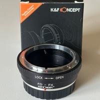 anello adattatore Fujiflm Canon FD