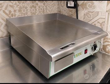 piastra elettrica cottura professionale fry top