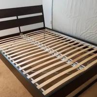 Struttura letto IKEA TRYSIL marrone scuro